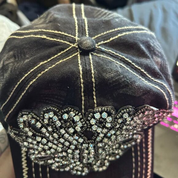 Baseball cap - BLING RHINESTONES - - Picture 4 of 4